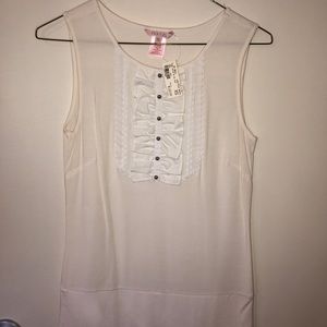 Pink Tartan Tank-Top Shirt NWT